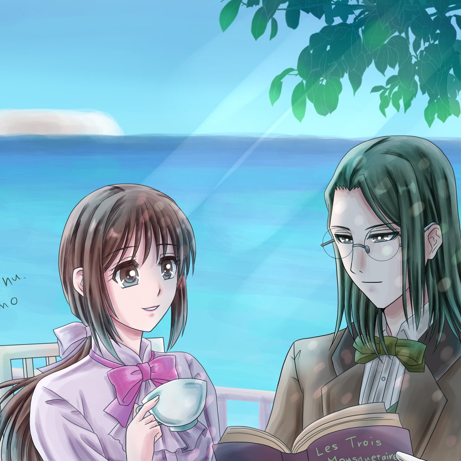 ED後夏のさんちづ