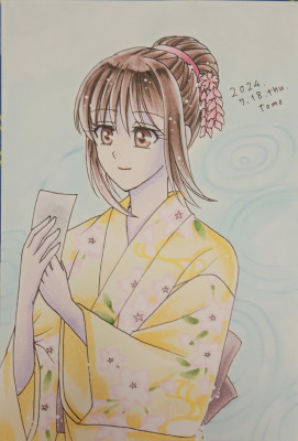 オトガ浴衣な千鶴さん